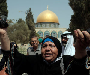 Temple Mount protest