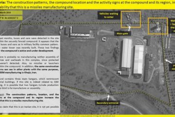 Iran-backed military installation near the Lebanese-Syrian border