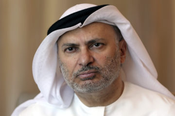 Anwar Gargash, UAE Minister of State. (AP Photo/Kamran Jebreili)
