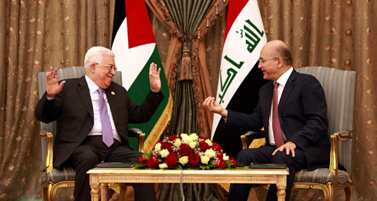Abbas blasts Trump during Iraq visit