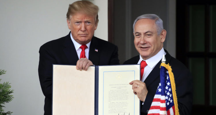 US denies rumors of reversing Trump’s recognition of Israeli sovereignty on Golan Heights