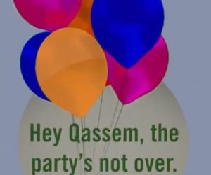 IDF birthday greetings to Qasem Soleimani
