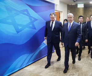 Israeli prime minister Benjamin Netanyahu. (Marc Israel Sellem/POOL)