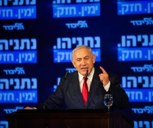Israeli prime minister Benjamin Netanyahu. (Tomer Neuberg/Flash90)