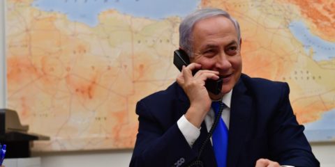 Netanyahu phone Trump