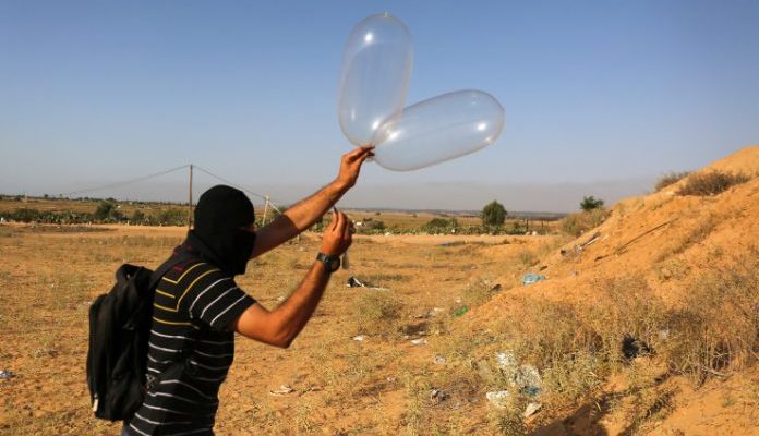 Balloon terror returns as Hamas turns up the heat