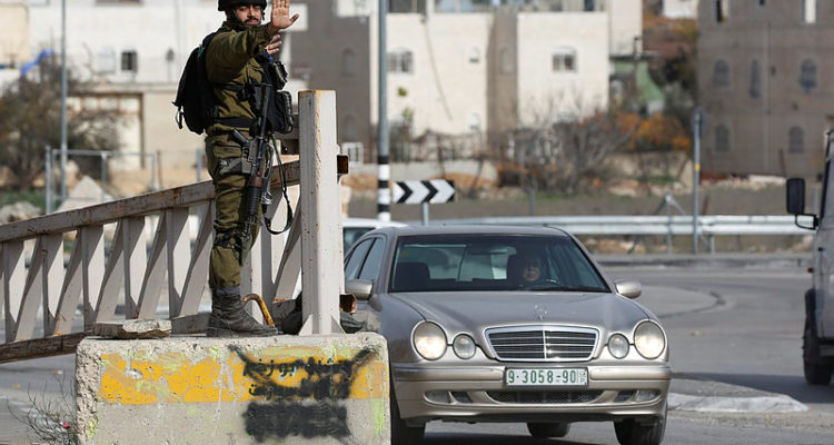 Masked Palestinian killed speeding toward Jordan Valley checkpoint