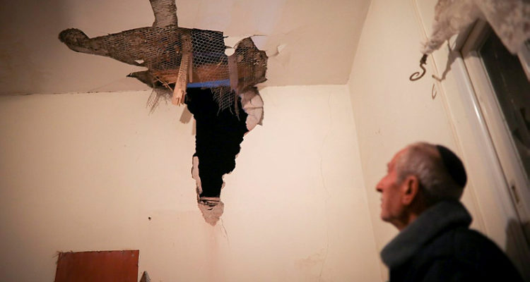 ‘The missile lay on the floor unexploded,’ says homeowner after direct hit by Gaza rocket