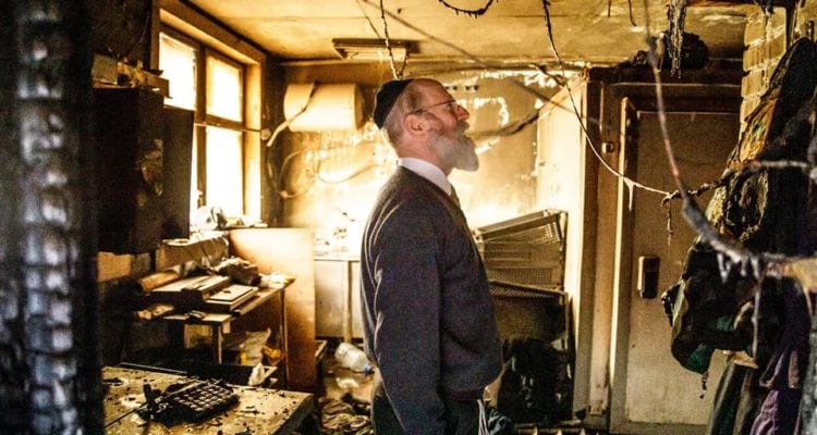 Swastikas painted, storehouse burned in Passover arson fire at Russian yeshiva
