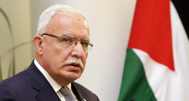 Palestinian foreign minister claims the Jews control Apple and Google