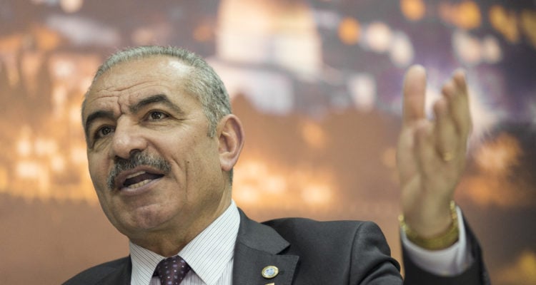 Palestinian PM: ‘We don’t need permission from Israel to build’
