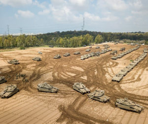 Tanks Gaza border