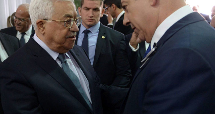 Abbas: No option other than to deal with Netanyahu