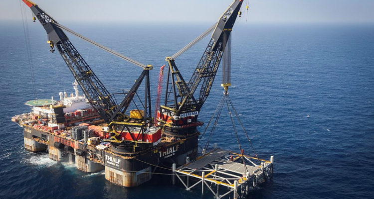 Leviathan gas barges approach, setting Israel on course to be natural gas exporter by year’s end