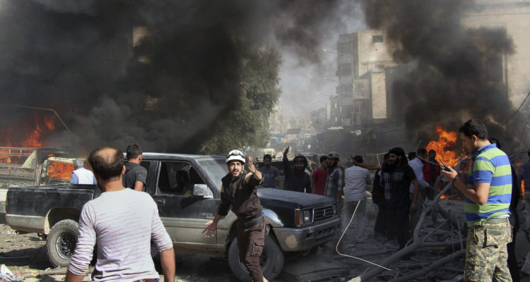 Suicide bombers attack Syrian army post, 10 dead