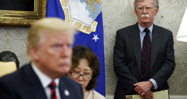 Trump reportedly frustrated with Bolton’s ‘warlike planning’ on Iran