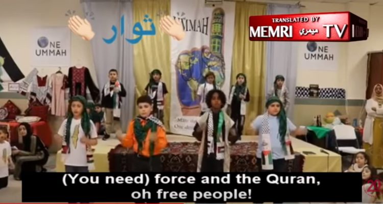 Muslim kids in Philadelphia sing songs extolling Palestinian terrorism