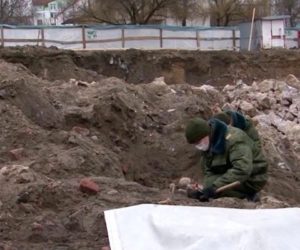 Belarus Holocaust mass grave