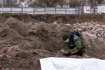 Belarus Holocaust mass grave