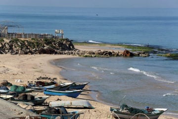 Gaza fishing