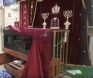 synagogue ransacked