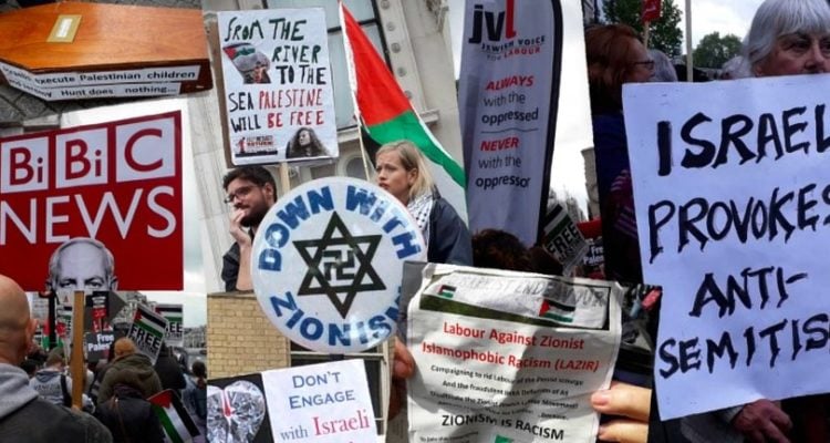 Anti-Semitic rally in London draws thousands; backed by Labour party, trade unions