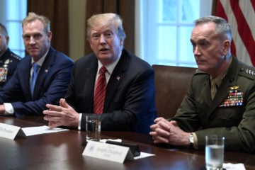 Donald Trump, Patrick Shanahan, Joseph Dunford