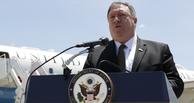 Pompeo embarks on whirlwind Mideast tour to build global coalition against Iran