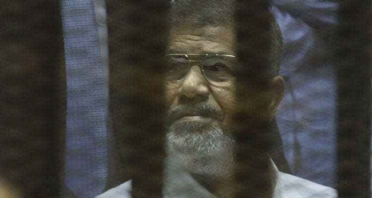 Egypt’s ousted president Morsi dies in court during trial
