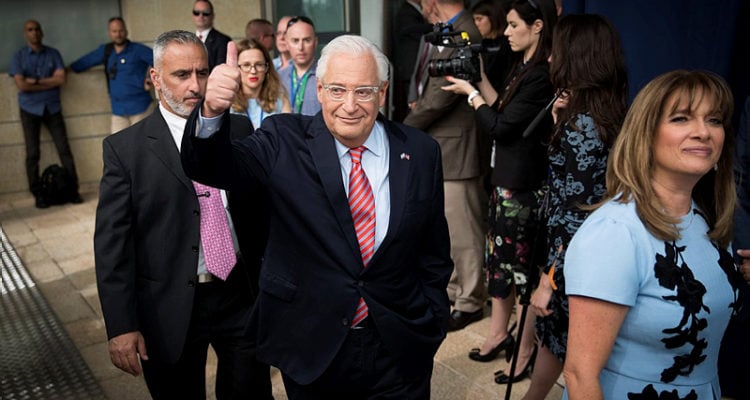 Israeli politicians react warmly to Friedman’s remarks about Judea and Samaria