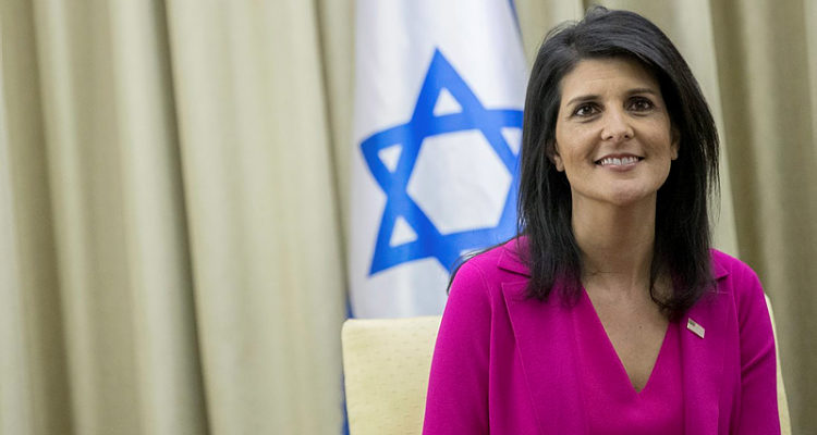 Nikki Haley visits Western Wall, honored with mural, ahead of US-Israel conference