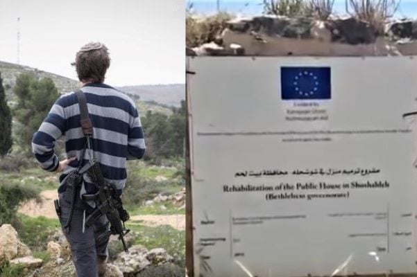 EU funds illegal Palestinian construction, accuses Israel of settlement expansion