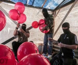Palestinian incendiary balloons