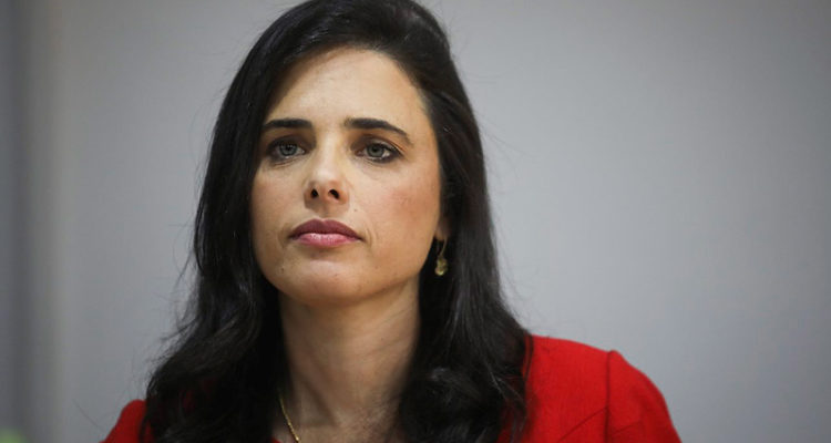 Justice minister Ayelet Shaked: ‘I definitely plan on coming back here’