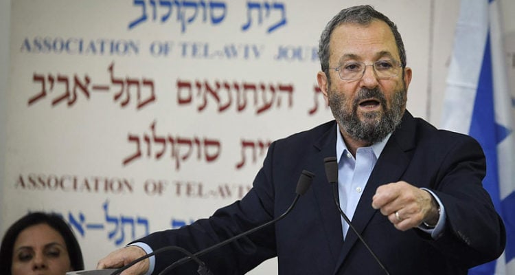 Former PM Ehud Barak announces Knesset run in still unnamed party