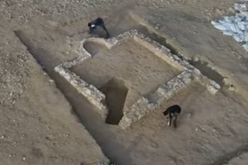 1,200 year old mosque near Rahat in the Negev (YouTube)