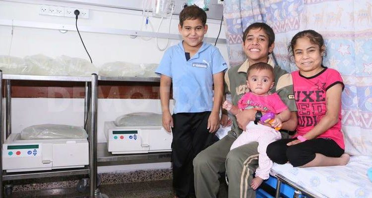Netanyahu reportedly OKs field hospital for Gazans