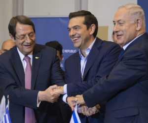 Benjamin Netanyahu, Alexis Tsipras, Nicos Anastasiades