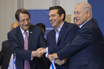 Benjamin Netanyahu, Alexis Tsipras, Nicos Anastasiades