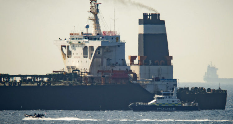 US move halts release of Iranian tanker held in Gibraltar