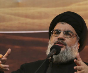 Hezbollah leader Hassan Nasrallah. (AP Photo/Hussein Malla, File)