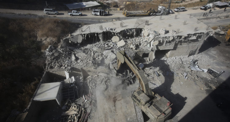 Israel demolishing Palestinian structures in eastern Jerusalem considered security risk