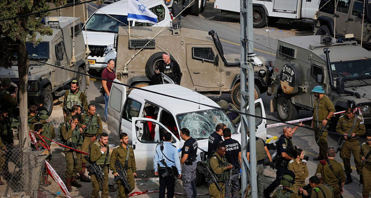 IDF soldiers shoot terrorist attempting to ram them