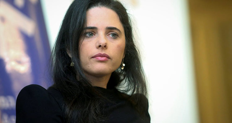 Shaked calls for voters – especially women – to strengthen her right-wing bloc