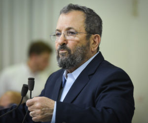 Former Prime Minister Ehud Barak