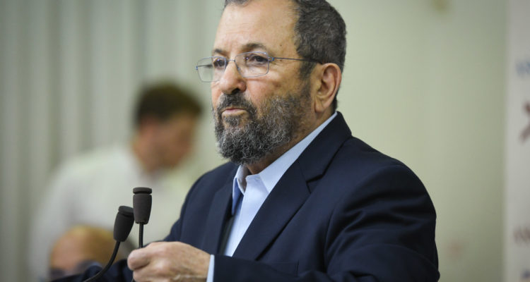 Likening himself to Gandhi, Ehud Barak calls for civil revolt to topple Israeli government