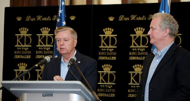 Republican Senator Graham meets senior Palestinian official, supports two-state solution