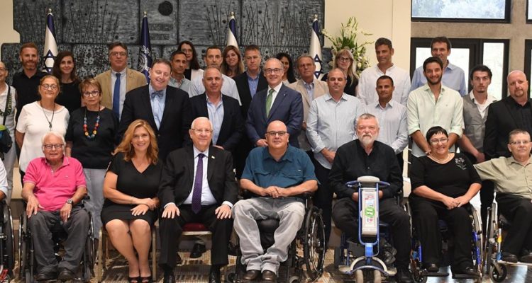 Accessibility revolution: Israel’s president celebrates state’s efforts for disabled