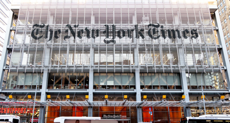 ‘Crappy Jew Year’: New York Times’ editor apologizes for anti-Semitic tweets in 2010