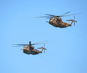 Sikorsky CH 53 helicopters